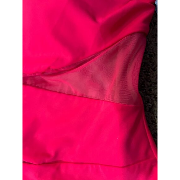 Swimsuits for All One Piece Womens 18 NEW No Tags Bright Pink 66-0141-3 Summer - Picture 14 of 14